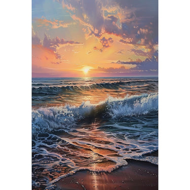 Tableau Romantique De La Mer